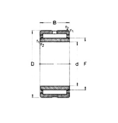 Bantalan NA4928-2RS CRAFT