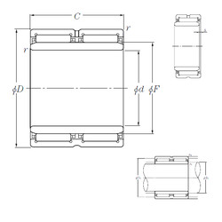 Bantalan NA6910R NTN