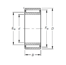 Bantalan NAO50X78X20 Timken