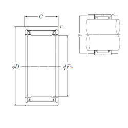 Bantalan NK10/12T2 NTN