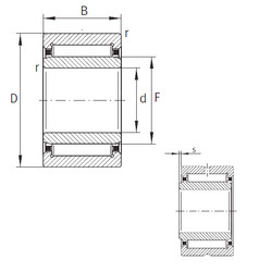 Bantalan NKI6/16-TN-XL INA