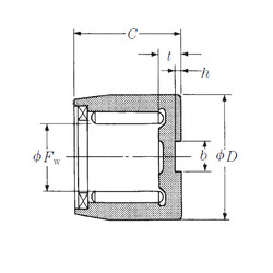 Bantalan NSA04204 NSK