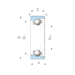 Bantalan VBT15Z-2 NSK