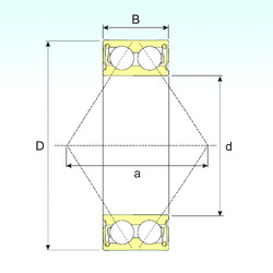 Bantalan 3306-2RS ISB