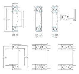 Bantalan 7207 CD/P4A SKF