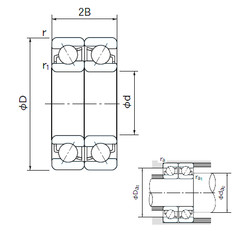 Bantalan 7207CDF NACHI