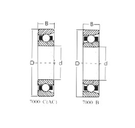 Bantalan 7204AC CRAFT