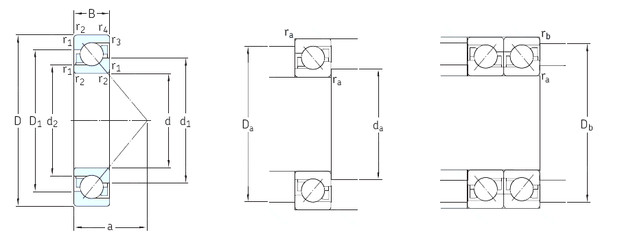 Bantalan 7226BM SKF