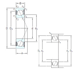 Bantalan S727 CD/P4A SKF