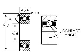 Bantalan H71932C AST