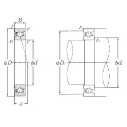 Bantalan HSB916C NTN