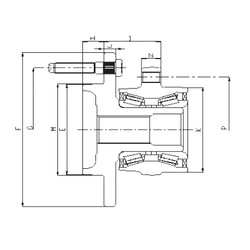 Bantalan IJ223070 ILJIN