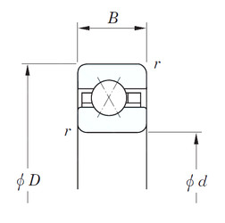 Bantalan KAX025 KOYO