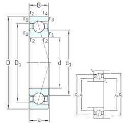 Bantalan SEA80 7CE3 SNFA