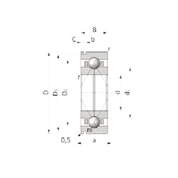 Bantalan TJ12907 SNR