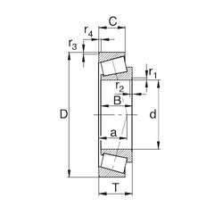 Bantalan TR407215 KBC