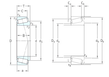 Bantalan 32252J2/HA1 SKF