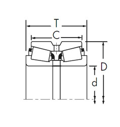 Bantalan 81629/81963CD Timken