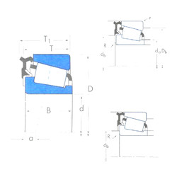 Bantalan 13685/13621-13600LA Timken