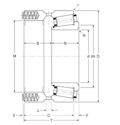 Bantalan 131092X/131152XP Gamet