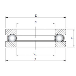 Bantalan 51160 ISO