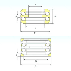 Bantalan 54208 U 208 ISB