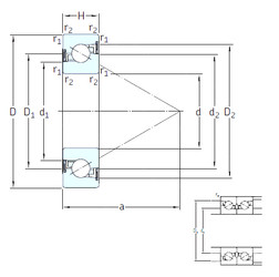 Bantalan BS 55/100 /S 7P62U SNFA