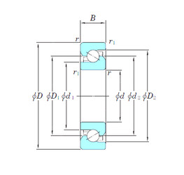 Bantalan SAC60120B KOYO