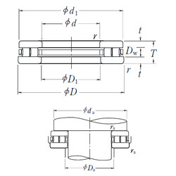 Bantalan 100TMP93 NSK