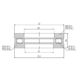 Bantalan 81217 ISO