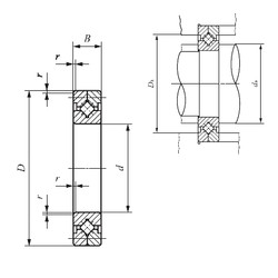 Bantalan CRB 60040 IKO