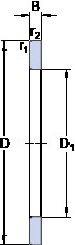 Bantalan GS 81238 SKF