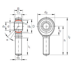 Bantalan GAKFL 12 PW INA