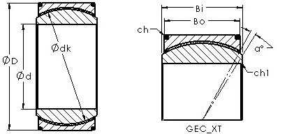 Bantalan GEH360XT AST