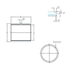 Bantalan PCM 202325 E SKF