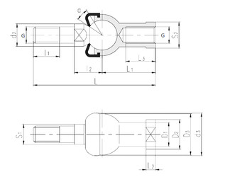 Bantalan SQZ20-RS LS