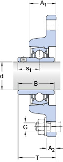 Bantalan FYT 1.1/2 TF/VA228 SKF