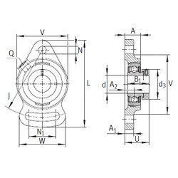 Bantalan PSFT35 INA