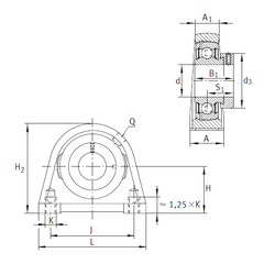 Bantalan PSHE50-N INA