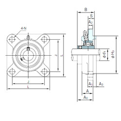 Bantalan UCFS328 NACHI