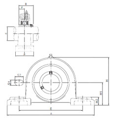 Bantalan UCP306 ISO