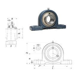 Bantalan UCPX11-36 FYH