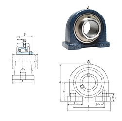 Bantalan UCPA207-23 FYH