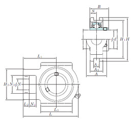 Bantalan UCT202-10 KOYO