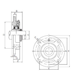 Bantalan UKFC218 ISO