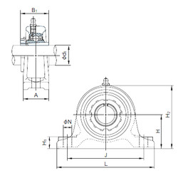 Bantalan UKIP324+H2324 NACHI