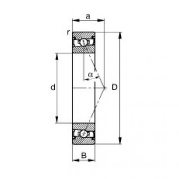 Bantalan HSS71915-E-T-P4S FAG