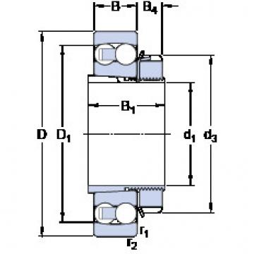 Bantalan 1309 EKTN9 + H 309 SKF