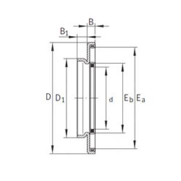 Bantalan AXW45 INA