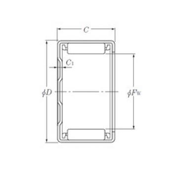 Bantalan BK4016 NTN